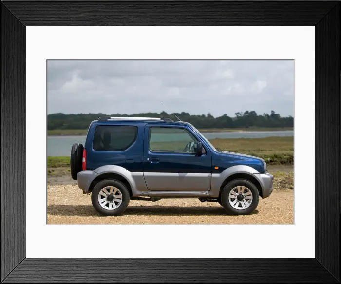 Framed Print : 2009 Suzuki Jimny SZ4