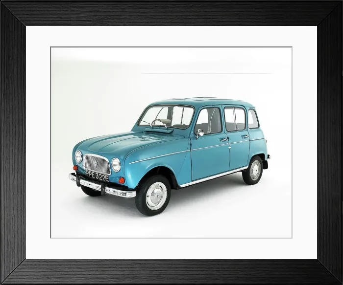 Framed Print : 1967 Renault 4 Framed Print : 1967 Renault 4