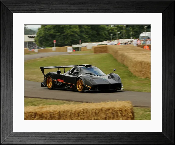 Framed Print : 2009 Pagani Zonda R, Goodwood Festival of Speed Framed Print : 2009 Pagani Zonda R, Goodwood Festival of Speed
