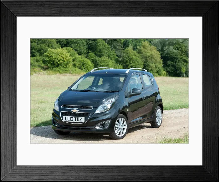 Framed Print : 2013 Chevrolet Spark LTZ Framed Print : 2013 Chevrolet Spark LTZ