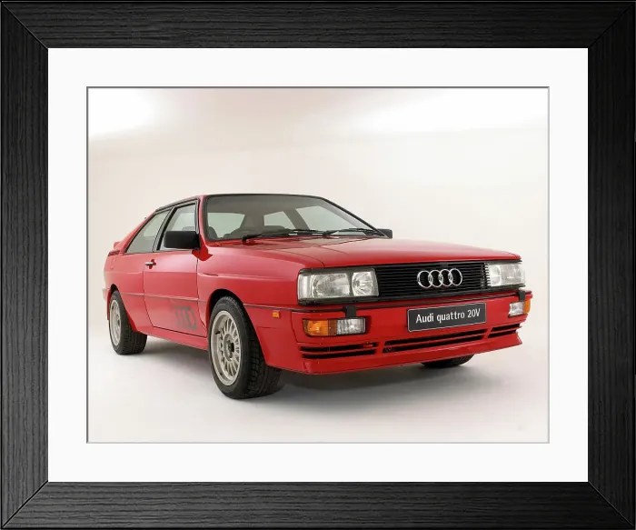 Framed Print : 1991 Audi Quattro 20v Framed Print : 1991 Audi Quattro 20v