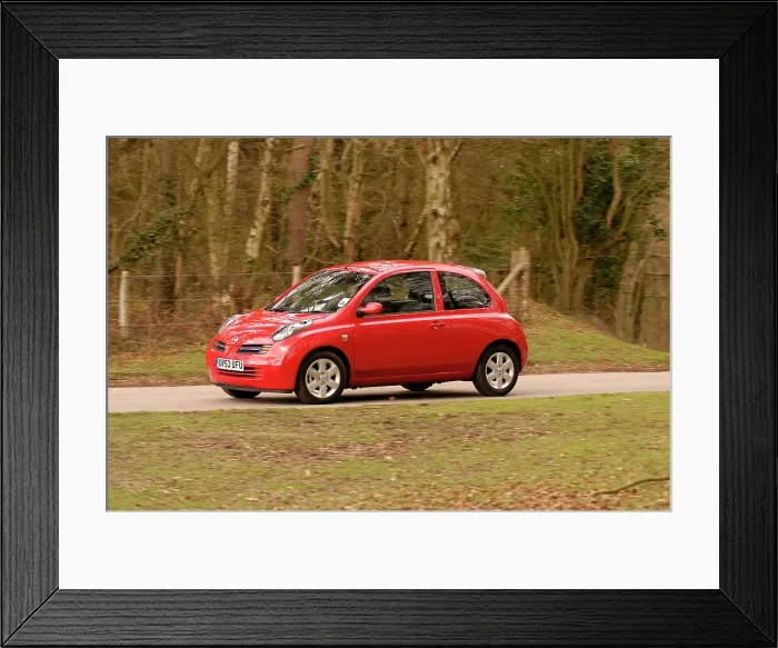 Framed Print : 2003 Nissan Micra Dci Framed Print : 2003 Nissan Micra Dci