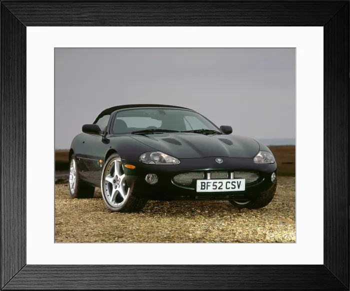 Framed Print : 2002 Jaguar XKR convertible Framed Print : 2002 Jaguar XKR convertible