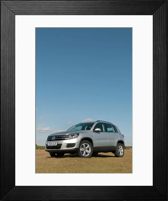 Framed Print : 2011 Volkswagen Tiguans 2.0 Tdi Framed Print : 2011 Volkswagen Tiguans 2.0 Tdi