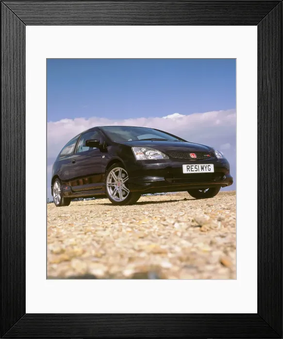 Framed Print : 2001 Honda Civic type R Framed Print : 2001 Honda Civic type R