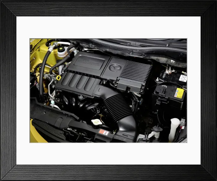 Framed Print : 2007 Mazda 2 TS2 Framed Print : 2007 Mazda 2 TS2