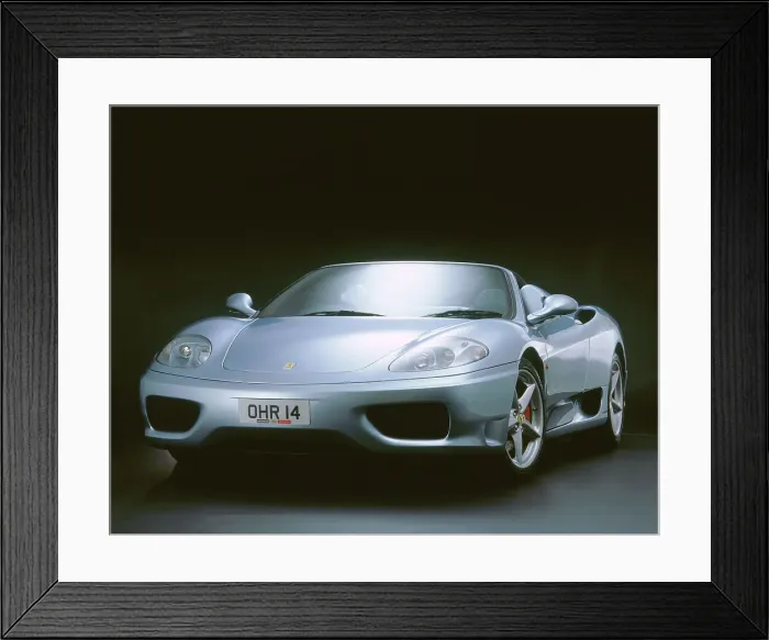 Framed Print : 2001 Ferrari 360 Modena spider Framed Print : 2001 Ferrari 360 Modena spider