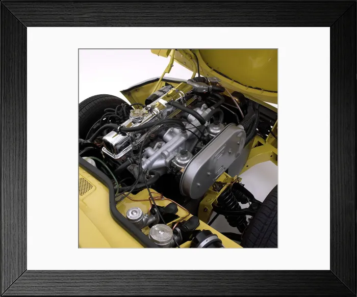 Framed Print : 1973 Triumph GT6 Framed Print : 1973 Triumph GT6