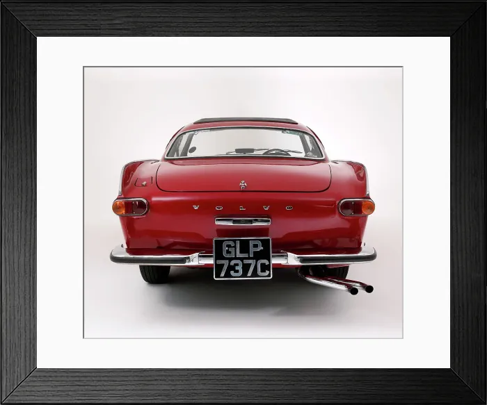 Framed Print : 1965 Volvo 1800S