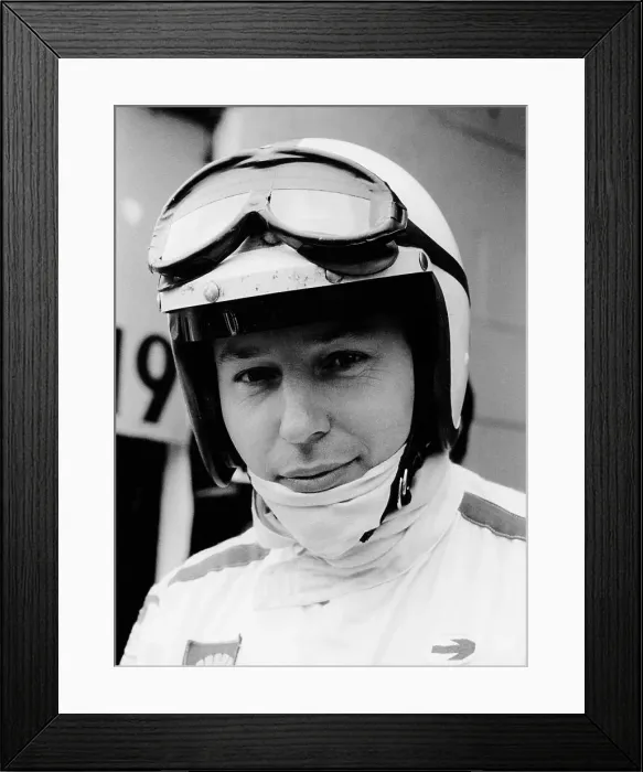 Framed Print : John Surtees at the Belgian Grand Prix, 1968 Framed Print : John Surtees at the Belgian Grand Prix, 1968