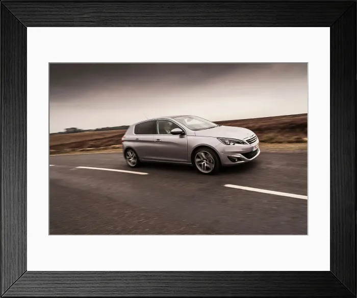 Framed Print : 2014 Peugeot 308 THP 156 Feline Framed Print : 2014 Peugeot 308 THP 156 Feline