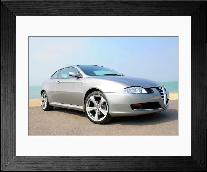 Framed Print : 2007 Alfa Romeo GT Framed Print : 2007 Alfa Romeo GT