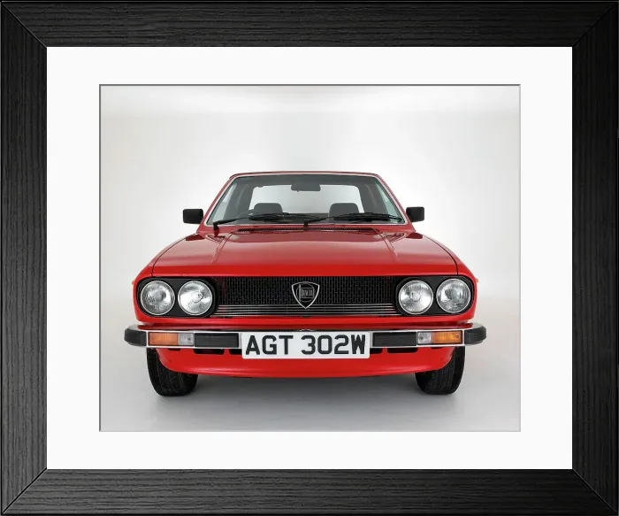 Framed Print : 1980 Lancia Beta 2000 Framed Print : 1980 Lancia Beta 2000