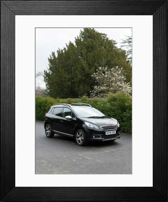 Framed Print : 2014 Peugeot 2008 Hdi Feline Framed Print : 2014 Peugeot 2008 Hdi Feline