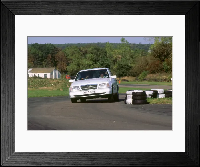 Framed Print : 1996 Mercedes Benz C class Framed Print : 1996 Mercedes Benz C class