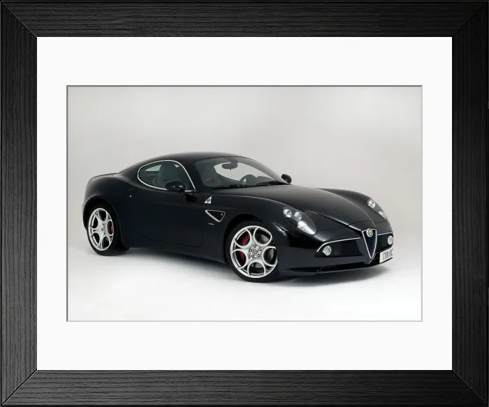 Framed Print : 2010 Alfa Romeo 8C Competizione Framed Print : 2010 Alfa Romeo 8C Competizione