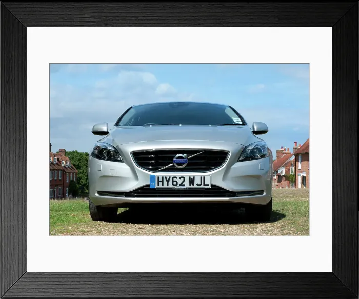 Framed Print : 2012 Volvo V40 D2 Framed Print : 2012 Volvo V40 D2