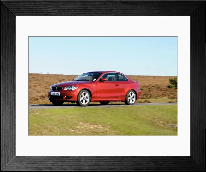 Framed Print : 2009 BMW 123d Framed Print : 2009 BMW 123d