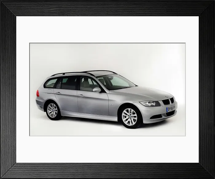 Framed Print : 2005 BMW 320d Touring Framed Print : 2005 BMW 320d Touring