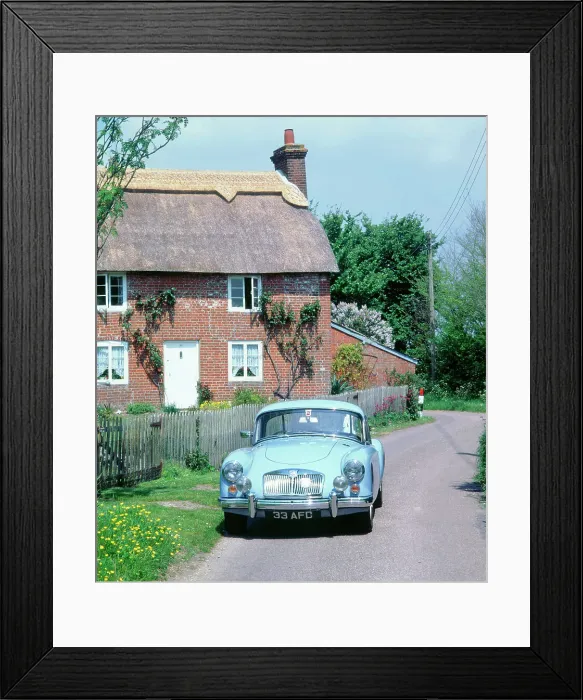 Framed Print : 1959 MG A Twin Cam Coupe Framed Print : 1959 MG A Twin Cam Coupe