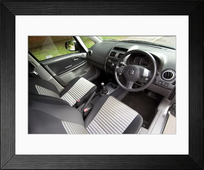 Framed Print : 2009 Suzuki SX4 Framed Print : 2009 Suzuki SX4