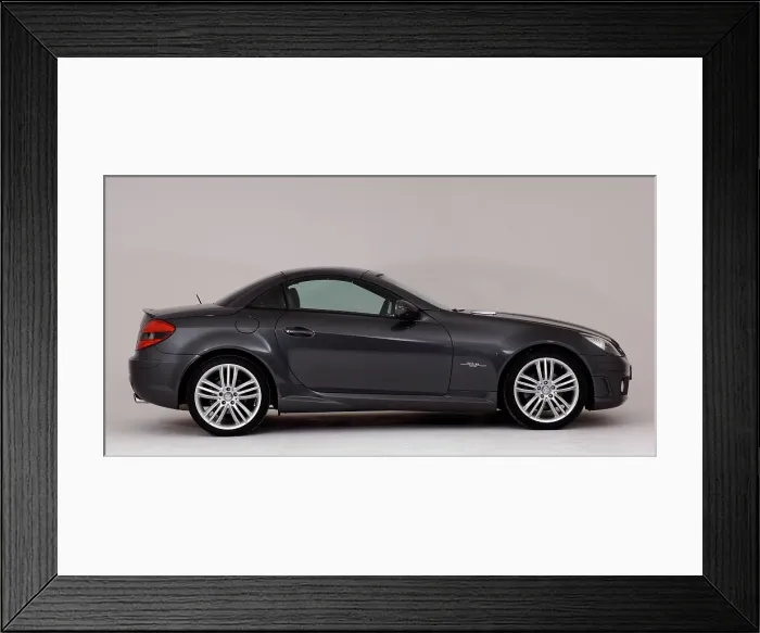 Framed Print : 2010 Mercedes Benz SLK 200 Framed Print : 2010 Mercedes Benz SLK 200