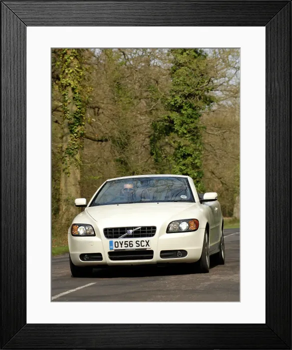 Framed Print : 2006 Volvo C70 Convertible Framed Print : 2006 Volvo C70 Convertible