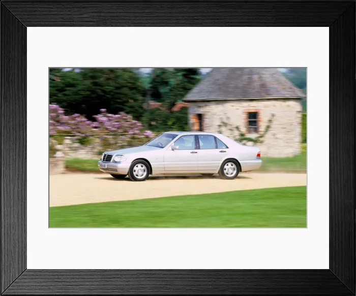 Framed Print : 1998 Mercedes Benz S500 Framed Print : 1998 Mercedes Benz S500