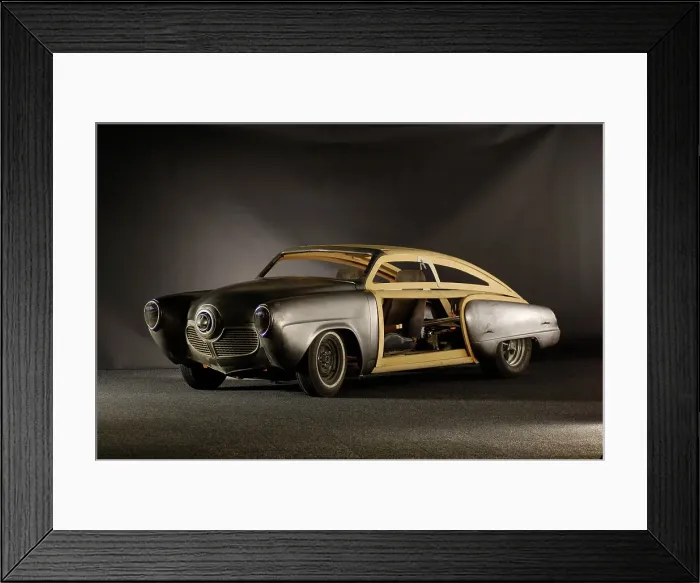 Framed Print : Studebaker custom 1961 - Unfinished project. Artist: Simon Clay Framed Print : Studebaker custom 1961 - Unfinished project. Artist: Simon Clay