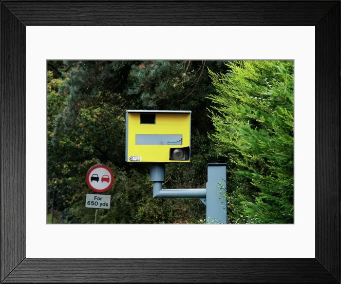 Framed Print : Gatso Speed Camera Framed Print : Gatso Speed Camera