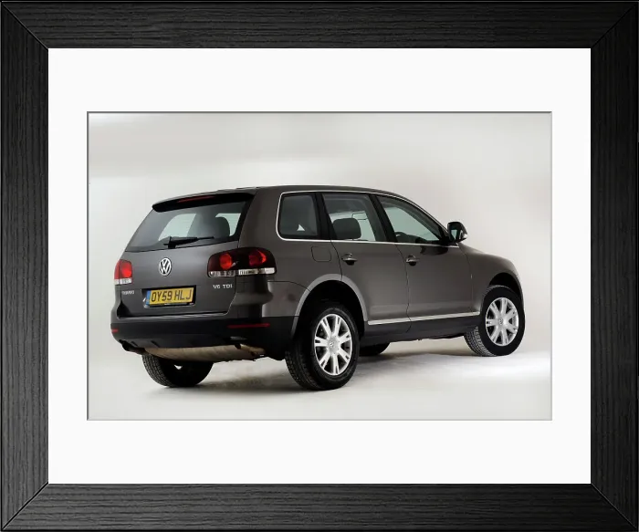 Framed Print : 2009 Volkswagen Touareg V6 Tdi Framed Print : 2009 Volkswagen Touareg V6 Tdi