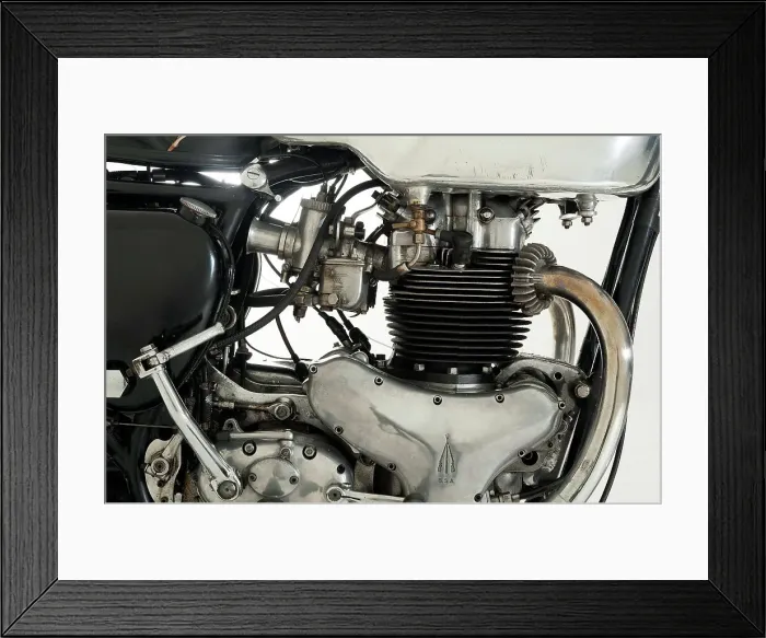 Framed Print : 1961 BSA A10 Super Rocket Framed Print : 1961 BSA A10 Super Rocket