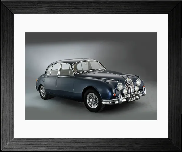 Framed Print : 1964 Jaguar Mk 2 3.8 Framed Print : 1964 Jaguar Mk 2 3.8