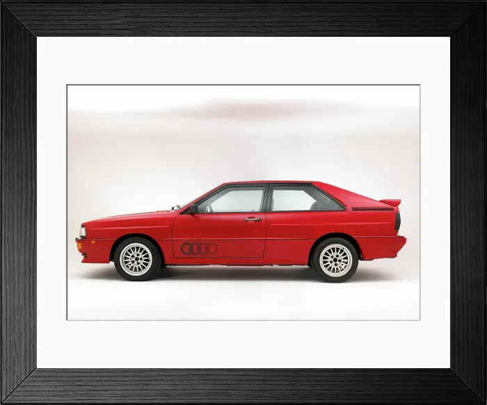 Framed Print : 1991 Audi Quattro 20v Framed Print : 1991 Audi Quattro 20v