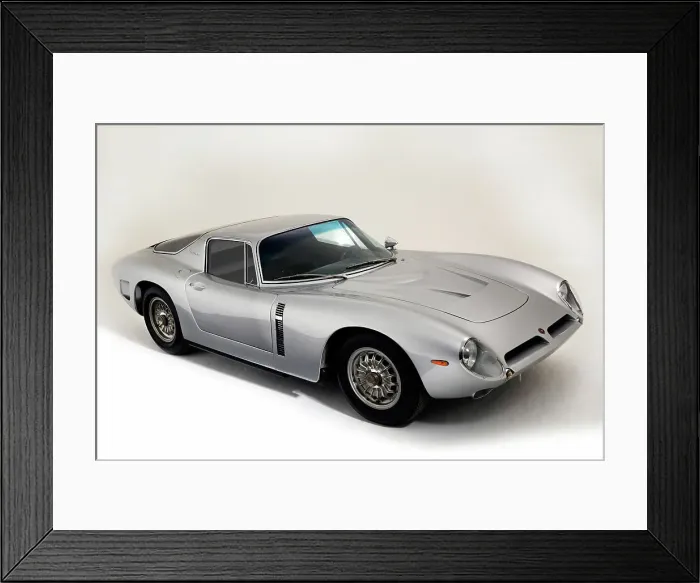 Framed Print : 1967 Bizziarrini GT Strada 5300 Framed Print : 1967 Bizziarrini GT Strada 5300
