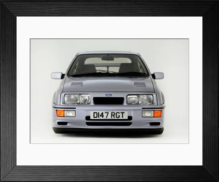 Framed Print : 1987 Ford Sierra RS Cosworth Framed Print : 1987 Ford Sierra RS Cosworth