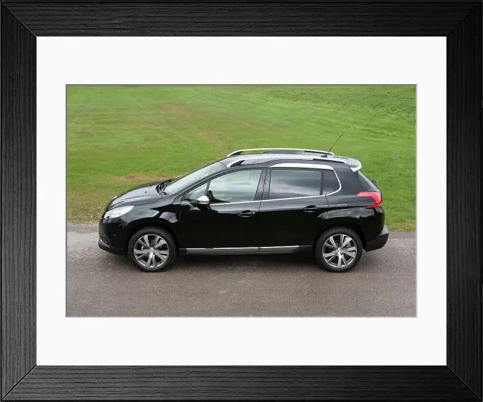 Framed Print : 2014 Peugeot 2008 Hdi Feline Framed Print : 2014 Peugeot 2008 Hdi Feline