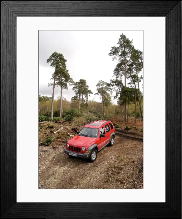 Framed Print : 2004 Jeep Cherokee Framed Print : 2004 Jeep Cherokee