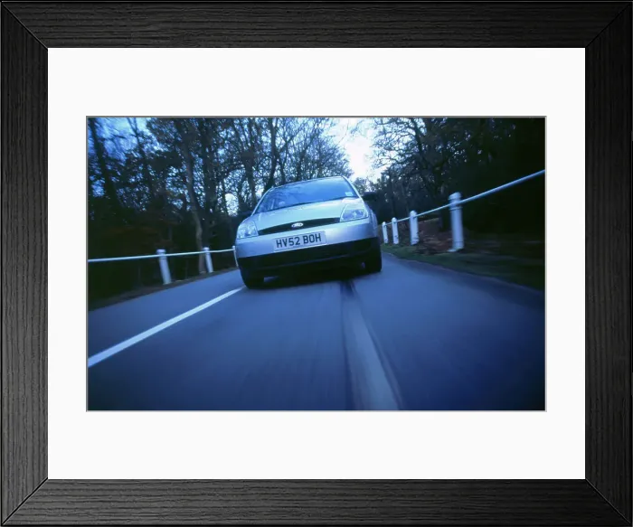 Framed Print : 2002 Ford Fiesta LX Framed Print : 2002 Ford Fiesta LX