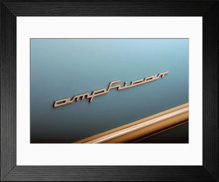 Framed Print : Amphicar 1966. Artist: Simon Clay