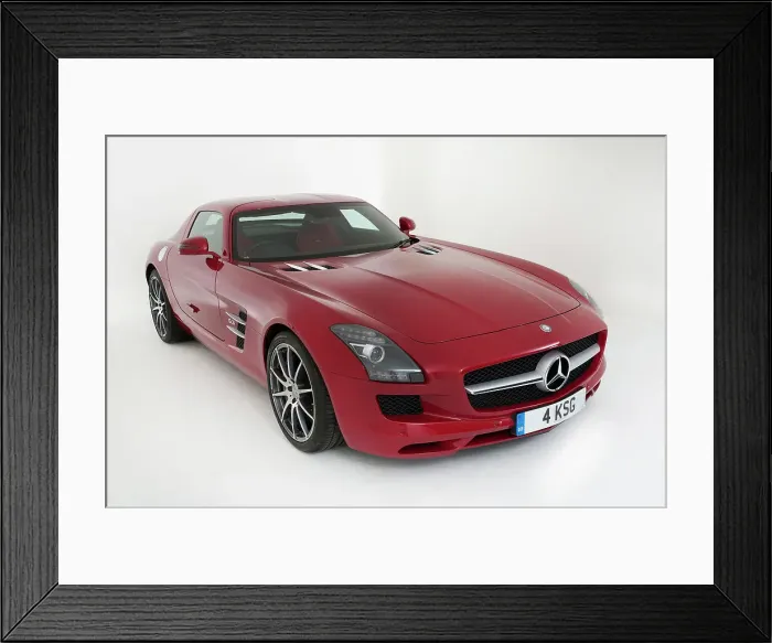 Framed Print : 2011 Mercedes Benz AMG SLS Framed Print : 2011 Mercedes Benz AMG SLS