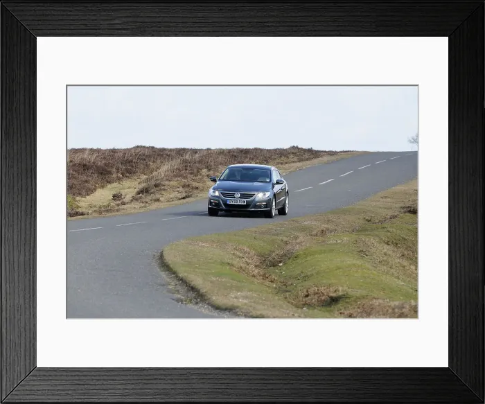 Framed Print : 2009 Volkswagen Passat CC Coupe Framed Print : 2009 Volkswagen Passat CC Coupe
