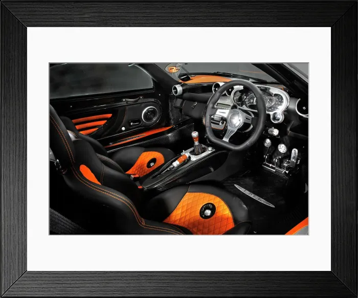 Framed Print : 2007 Pagani Zonda Roadster F Framed Print : 2007 Pagani Zonda Roadster F