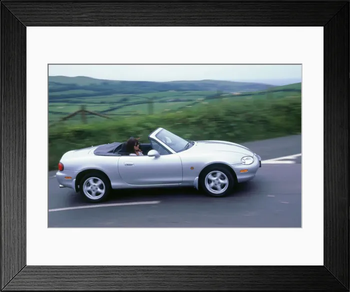 Framed Print : 1999 Mazda MX5 Framed Print : 1999 Mazda MX5