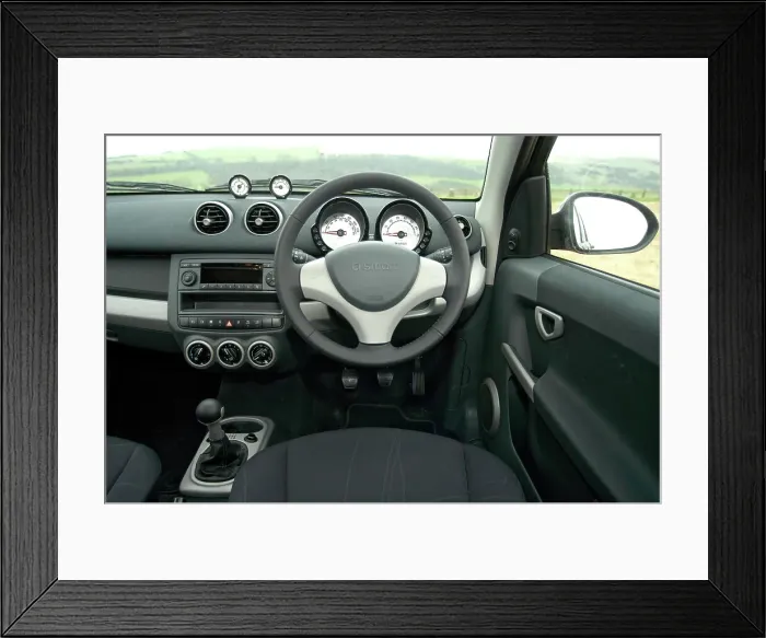 Framed Print : 2004 Smart Forfour Framed Print : 2004 Smart Forfour