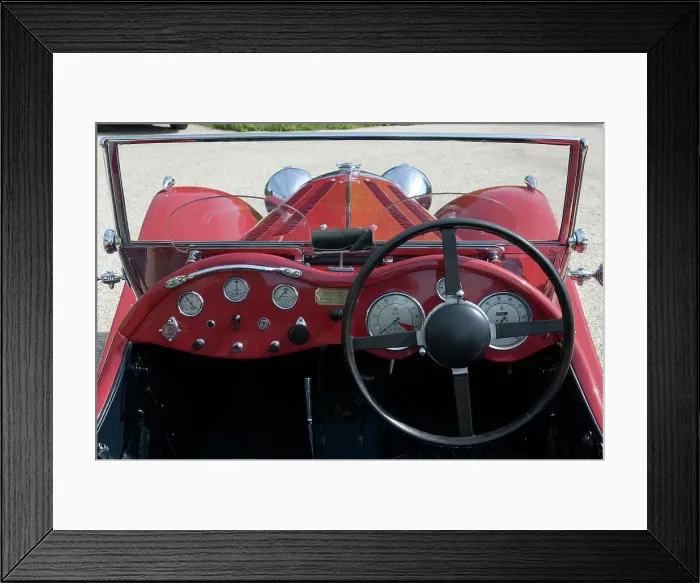 Framed Print : 1937 SS 100 Framed Print : 1937 SS 100