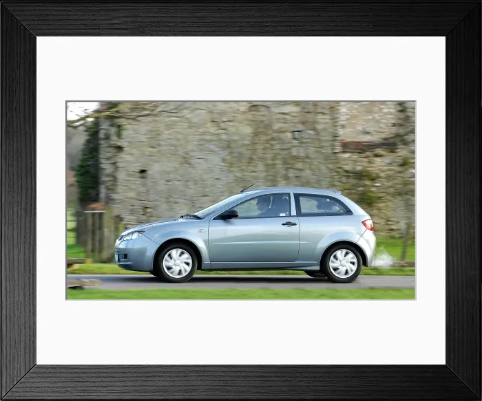 Framed Print : 2007 Proton Satria Neo 1.3 Framed Print : 2007 Proton Satria Neo 1.3