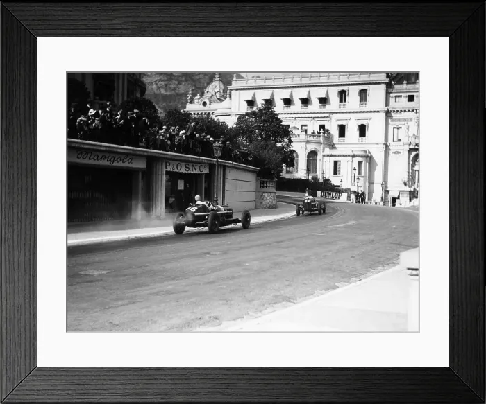 Framed Print : Alfa Romeo, Monaco Grand Prix, 1934 Framed Print : Alfa Romeo, Monaco Grand Prix, 1934
