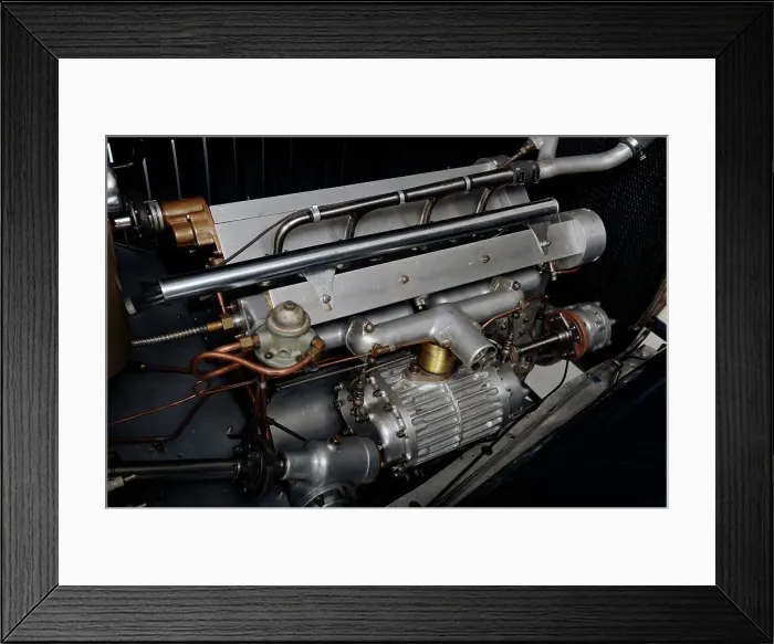 Framed Print : Bugatti type 55 1932. Artist: Simon Clay Framed Print : Bugatti type 55 1932. Artist: Simon Clay