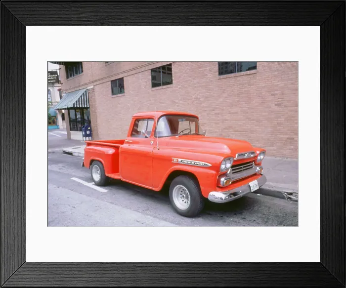 Framed Print : Chevrolet Apache pick up truck Framed Print : Chevrolet Apache pick up truck